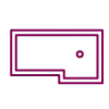 l-shaped room icon