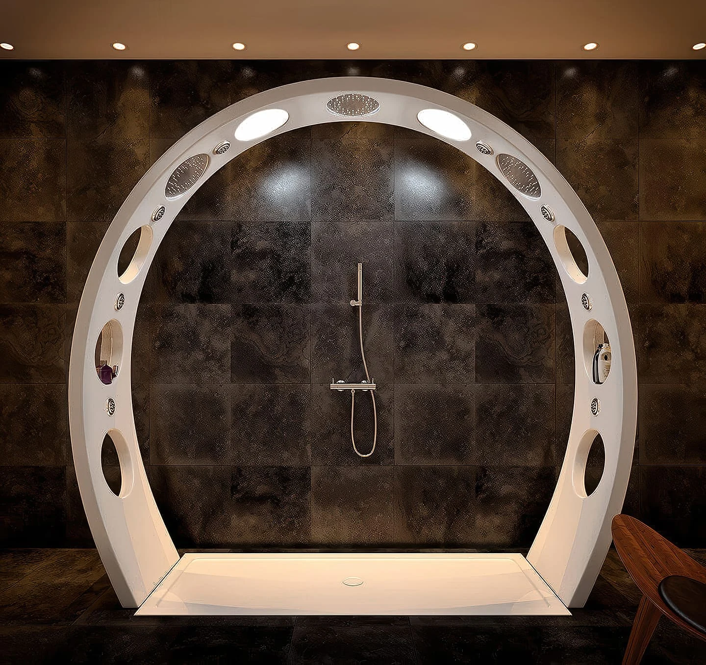 Arch Shower from QS Supplies