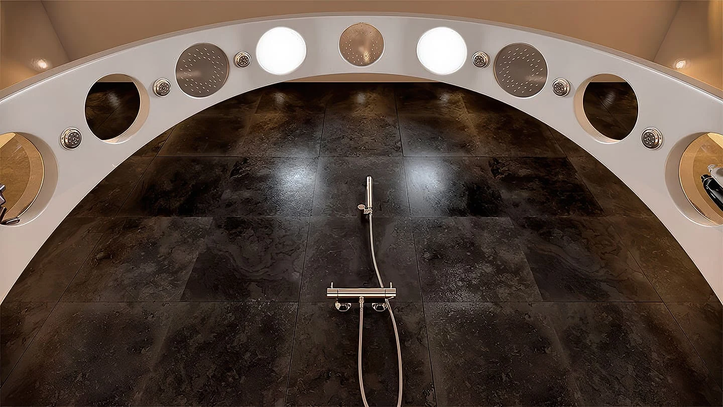 Arch Shower from QS Supplies