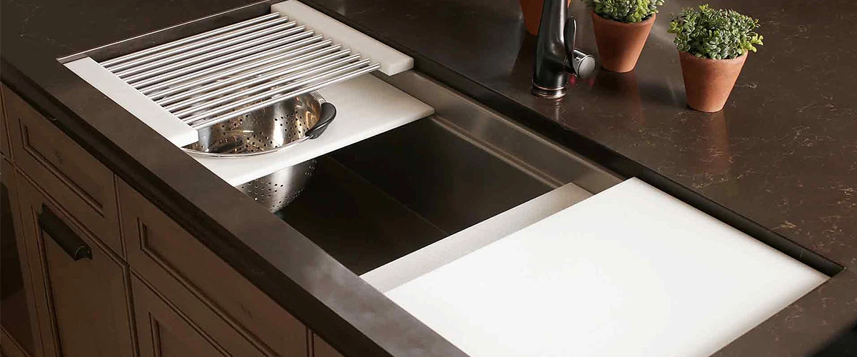 stainless steel sink