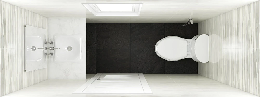 Small Cloakroom Layout