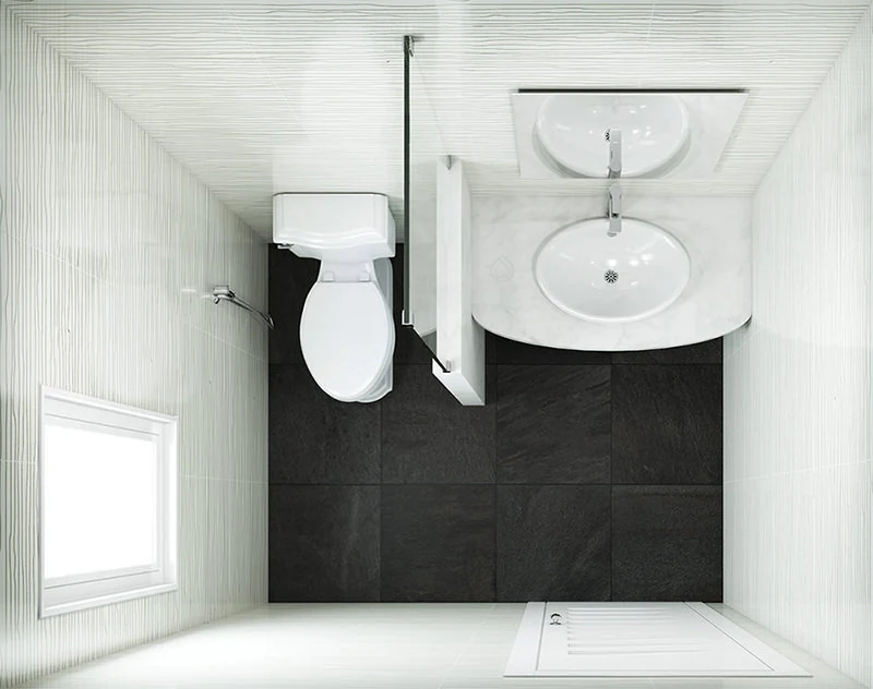 Small Cloakroom Layout