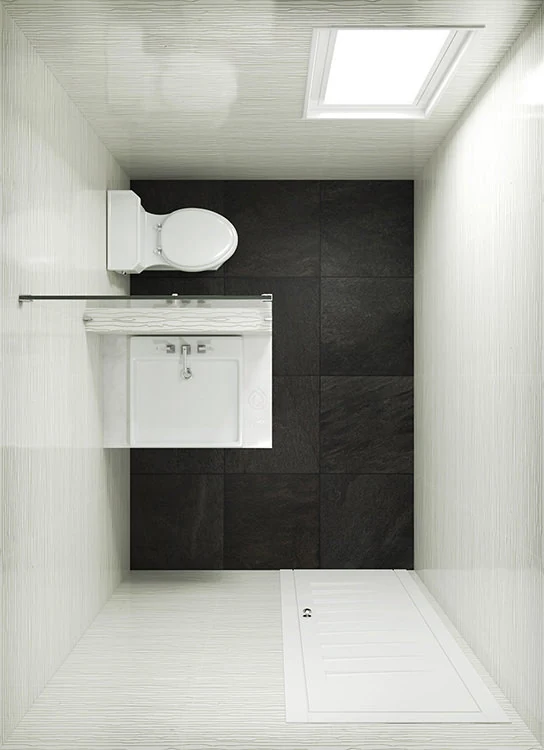 Large Cloakroom Layout