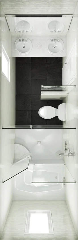 Large Bathroom Floor Plan