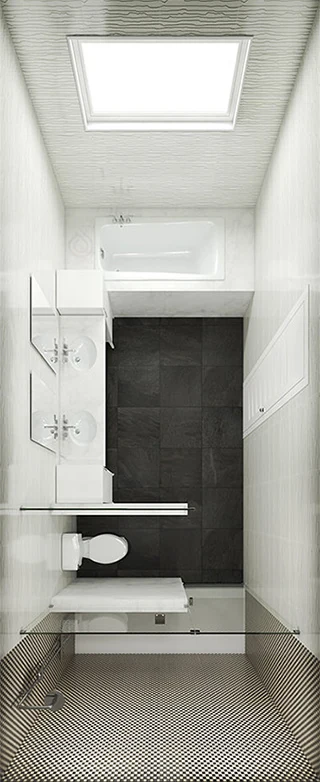 Large Bathroom Layout
