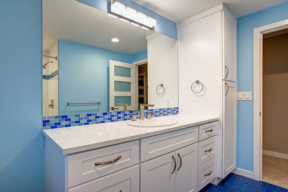 Blue Bathroom Tiles
