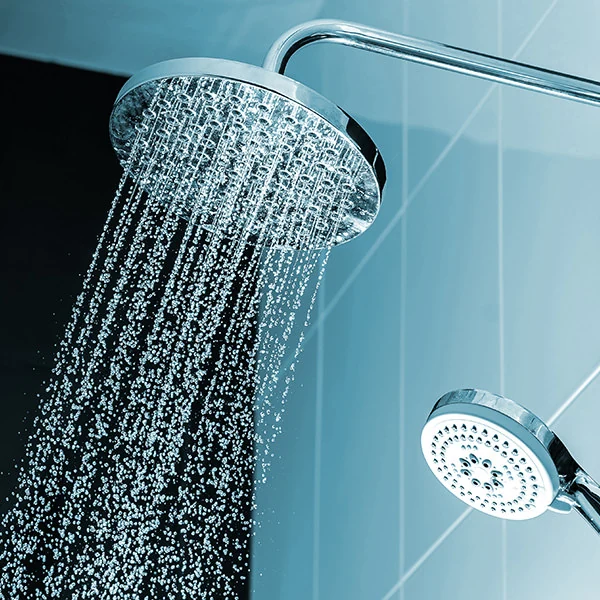 Rainfall shower Head with Small Shower Handset