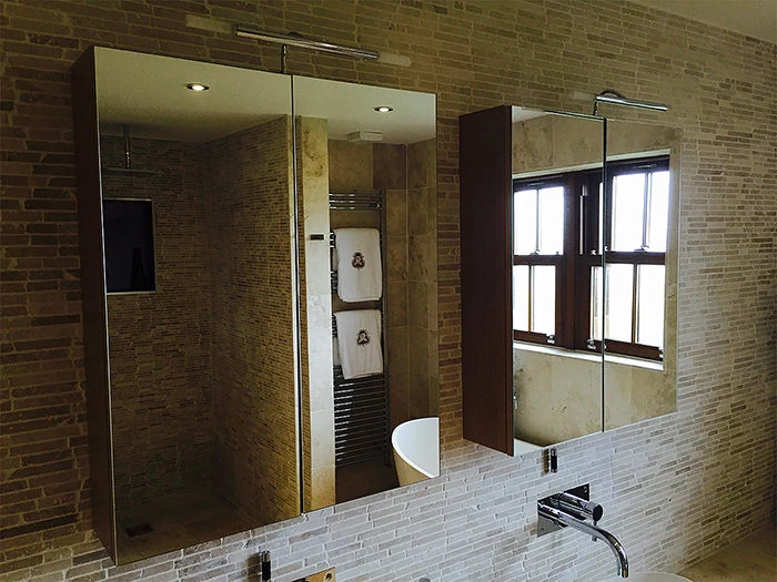 Roper Rhodes Signatures Double Mirror Door Cabinet Oak