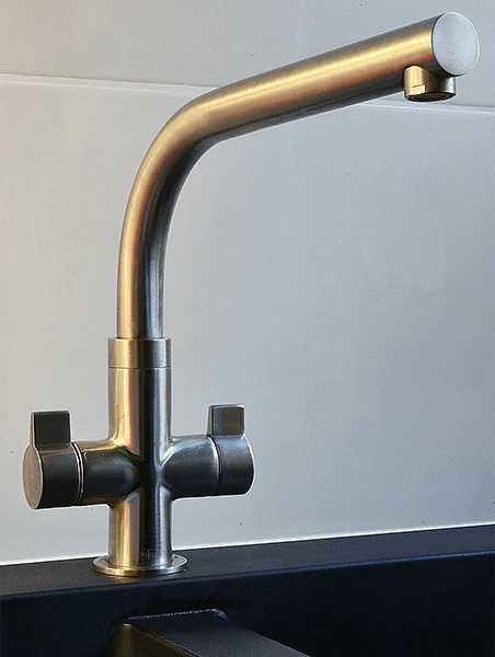 Franke Sion Kitchen Sink Mixer Tap SilkSteel