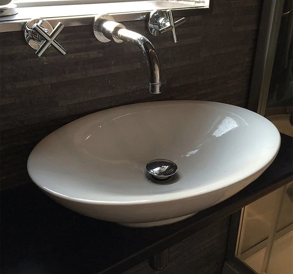 Pura Fyori Elliptical 500mm Vessel Basin