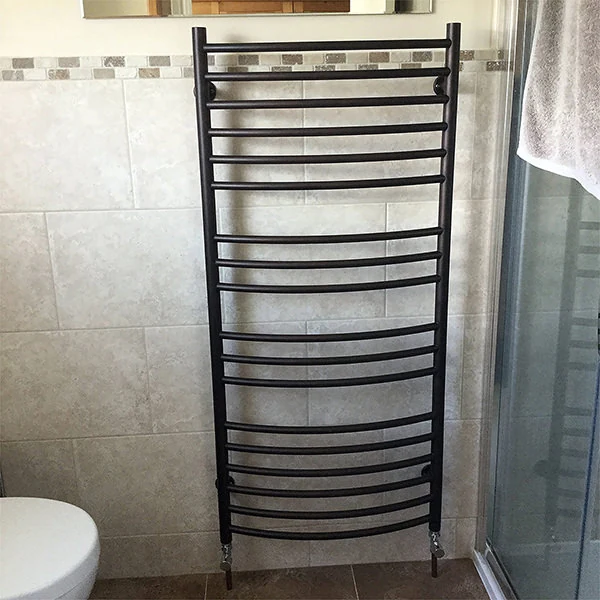 SBH Maxi Curve Dual Fuel Heated Towel Radiator