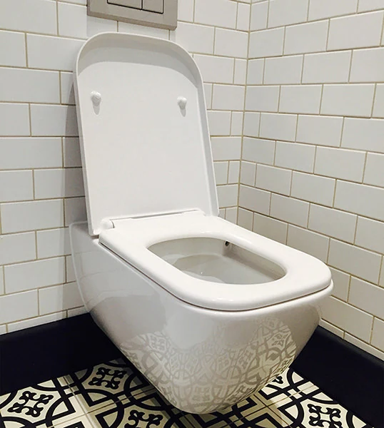 Duravit Happy D2 Wall Mounted Rimless Toilet