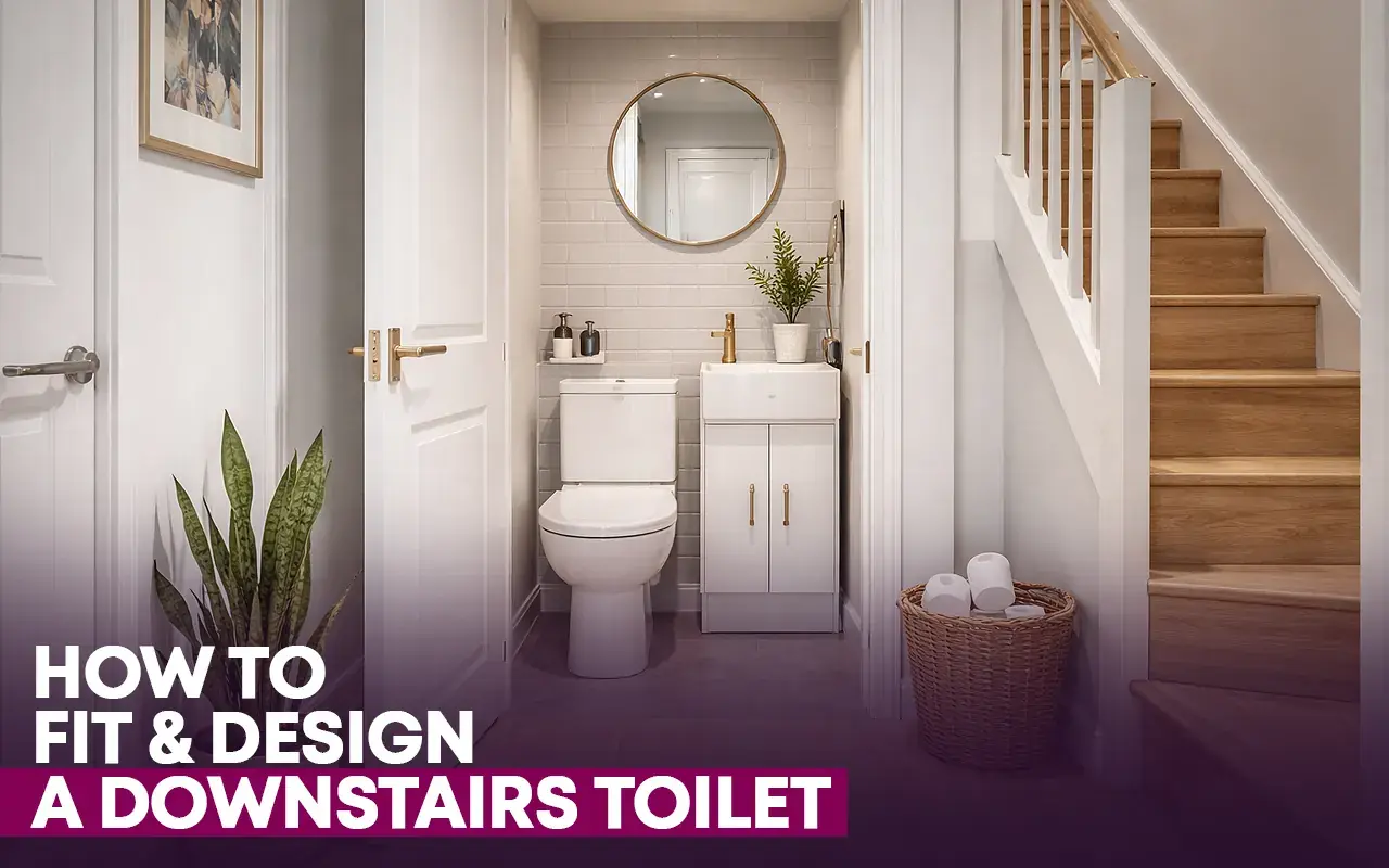 How To Fit And Design A Downstairs Toilet