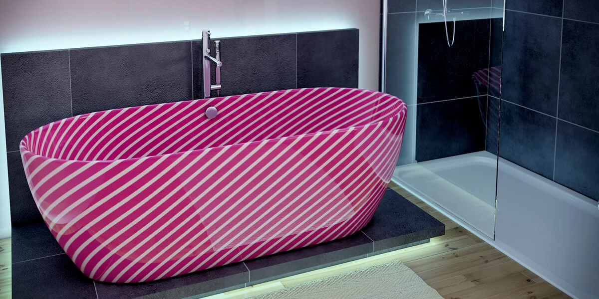 Candy Struck Bathroom Suite