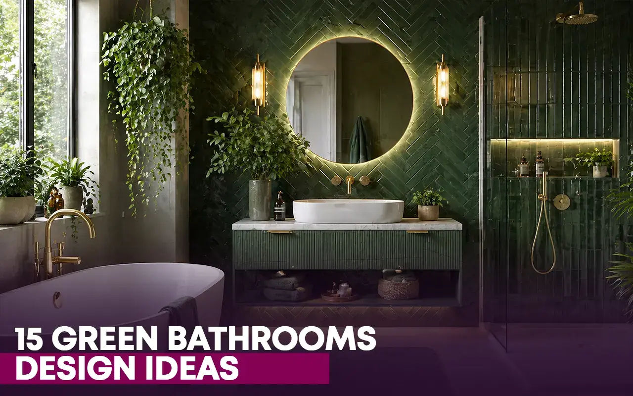 Green Bathroom Inspirations