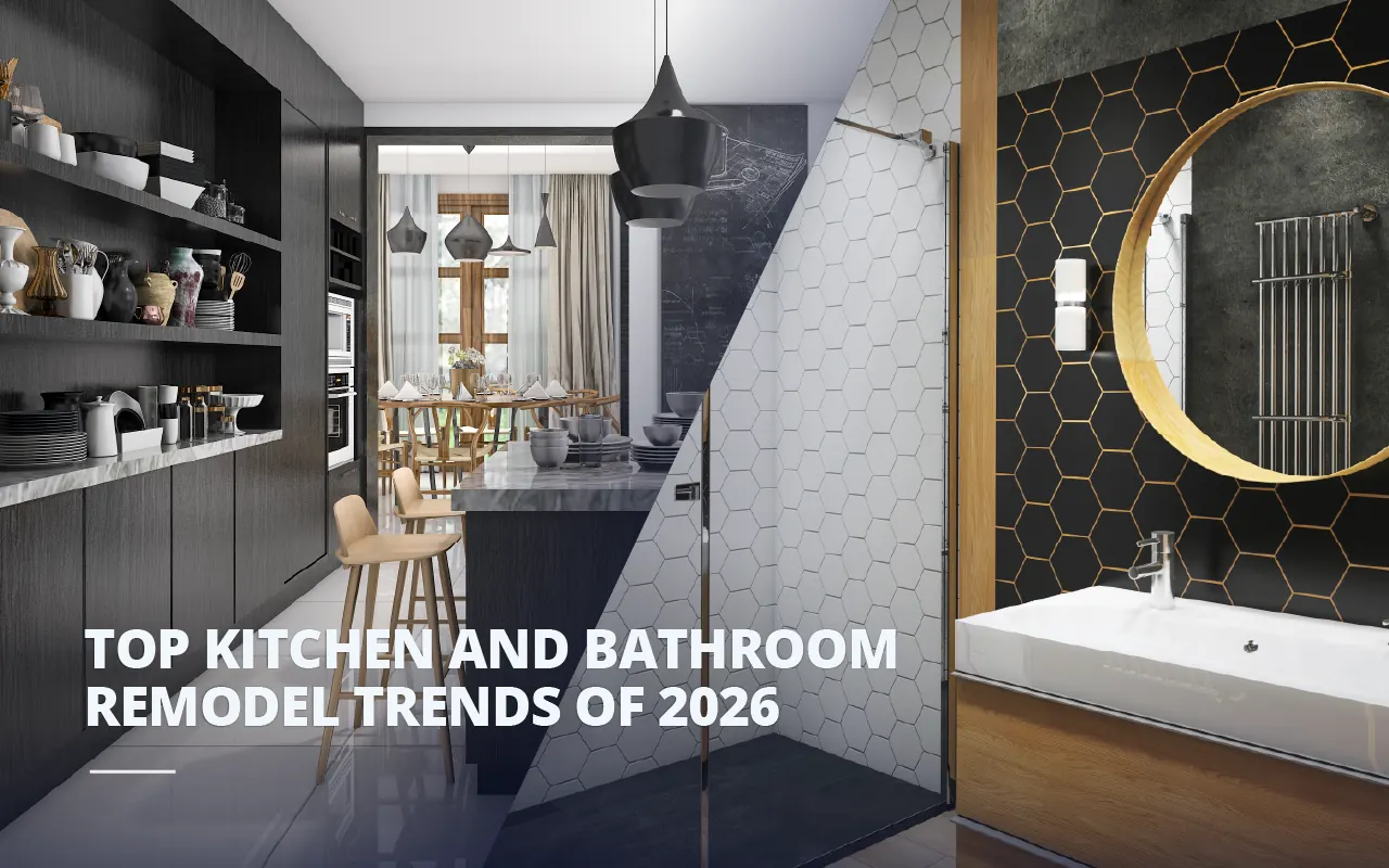 Top Kitchen and Bathroom Remodel Trends of 2026