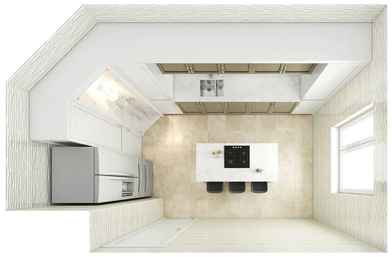 Kitchen Layout 10