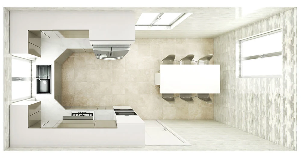 Kitchen Layout 9