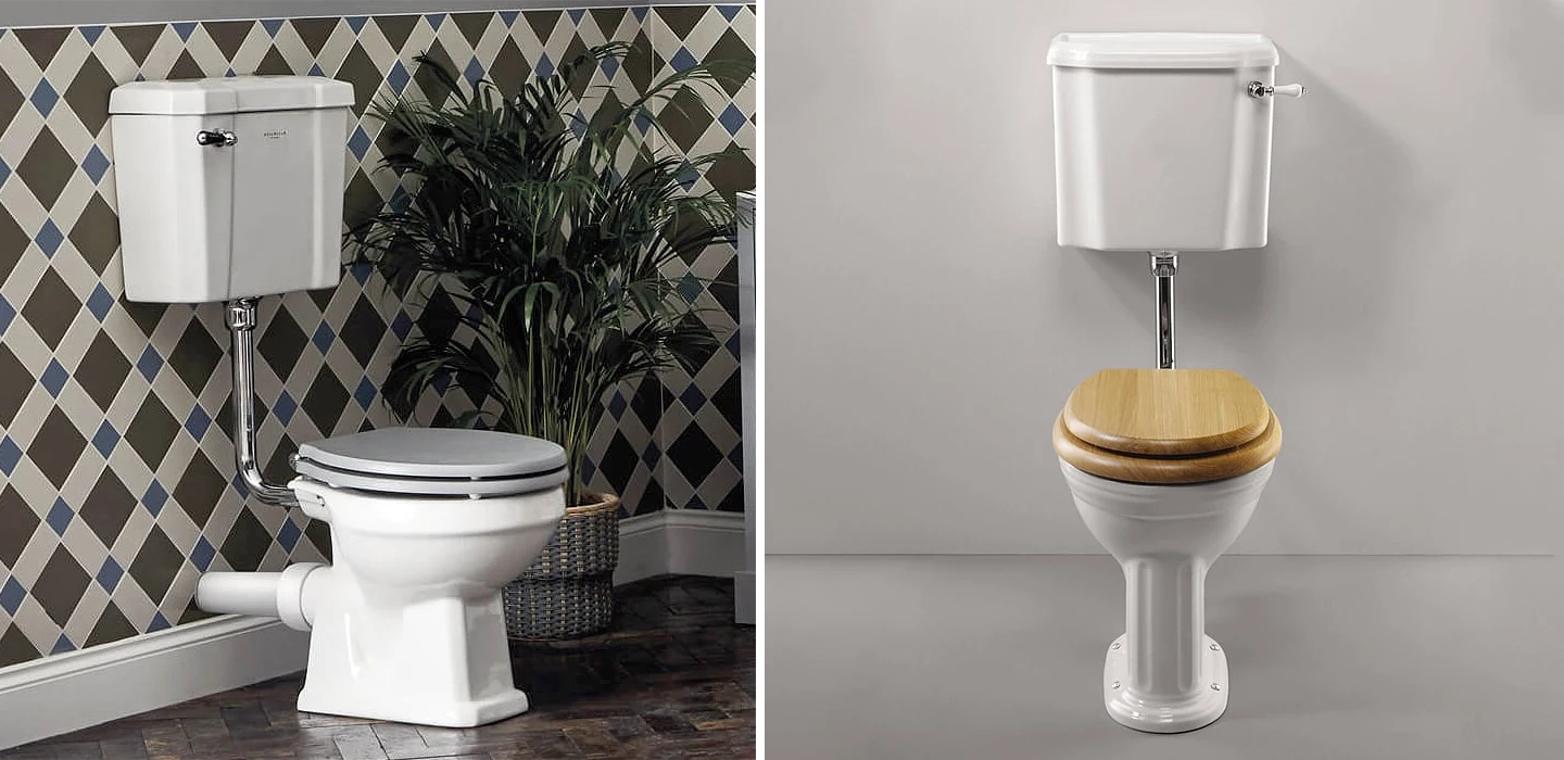 Low-level traditional toilet