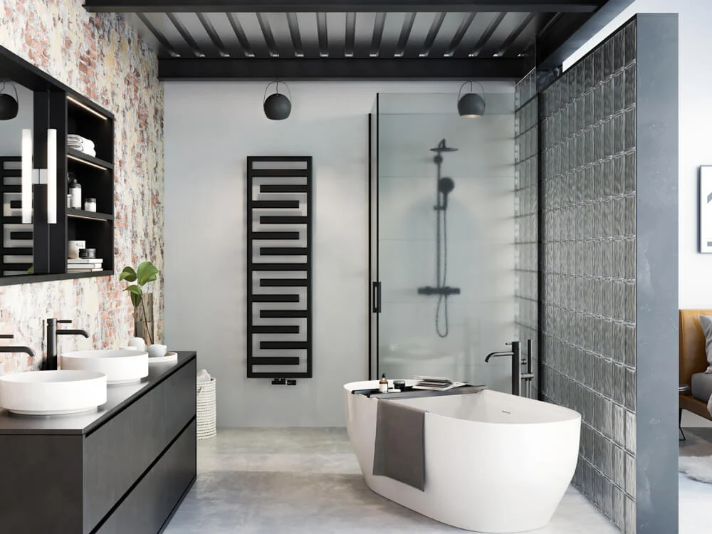 Maintenance of Black bathroom decor