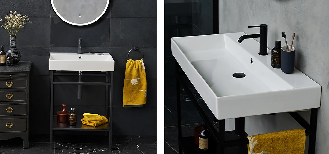 Maintenance of Black bathroom decor