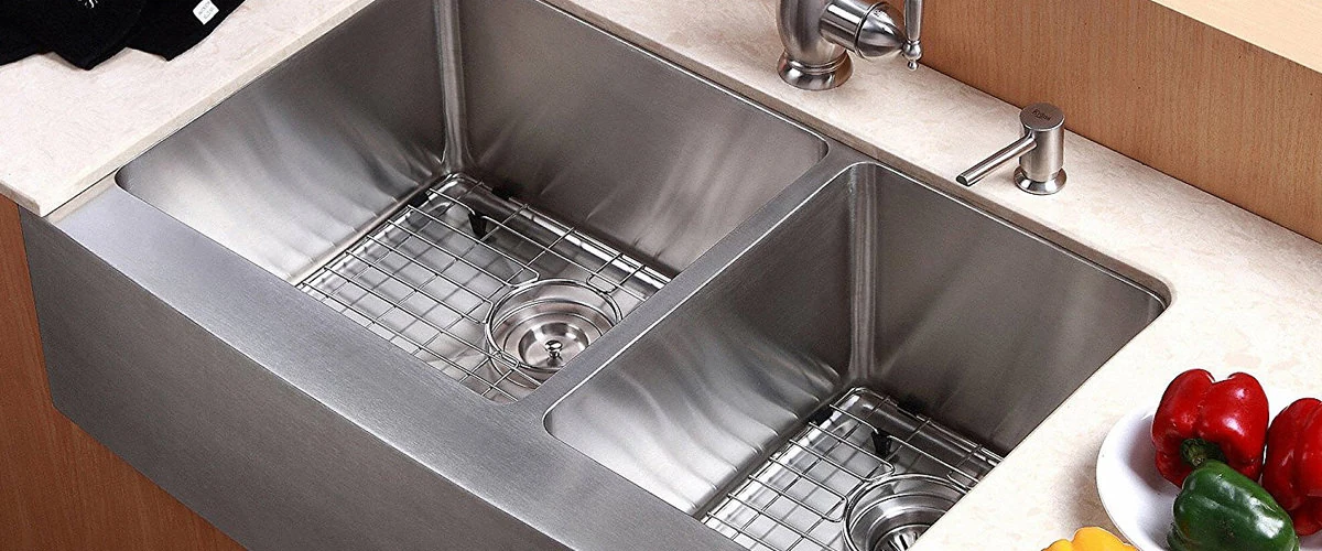 stainless steel sink