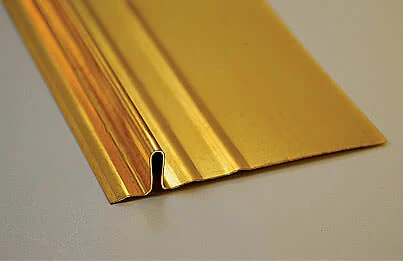 Spring-metal weatherstripping