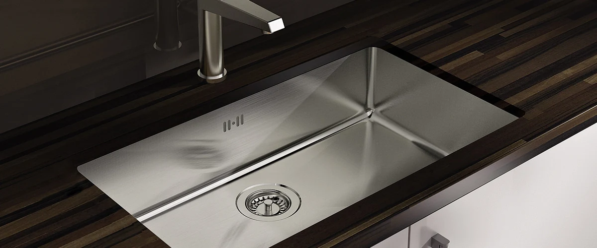 stainless steel sink