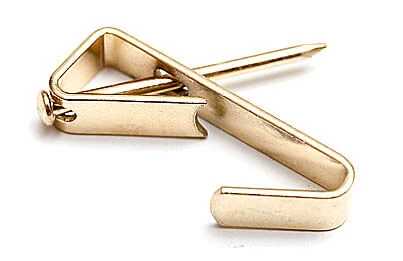 Nailed picture hanger hook