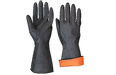 Rubber gloves