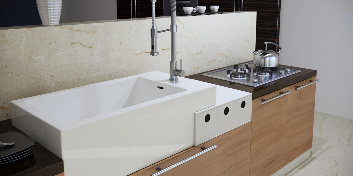 Sink With Drawer