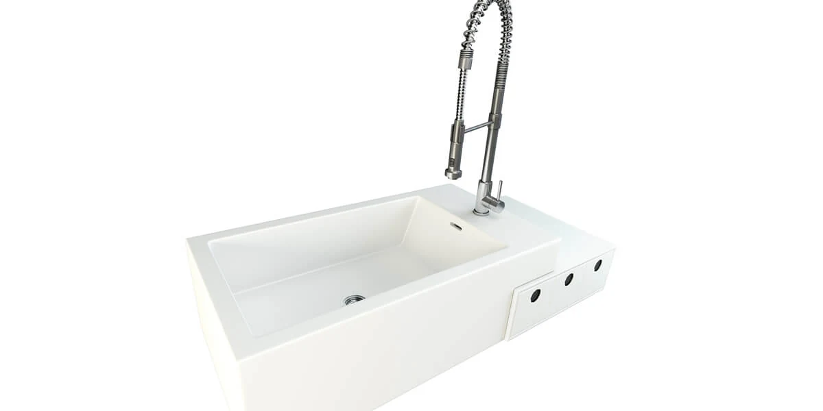 Sink With Drawer