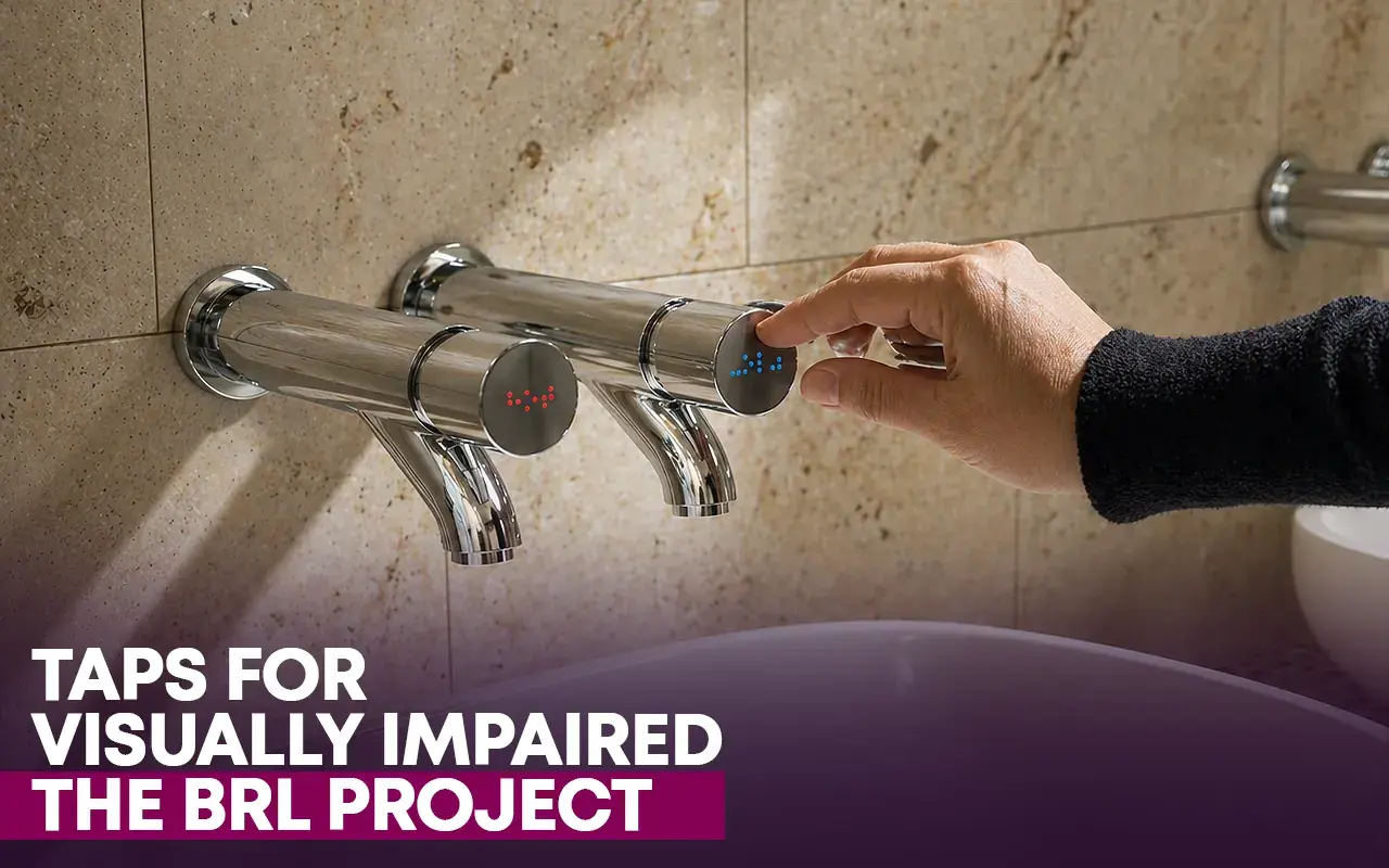 Braille Taps - Taps for Visually Impaired