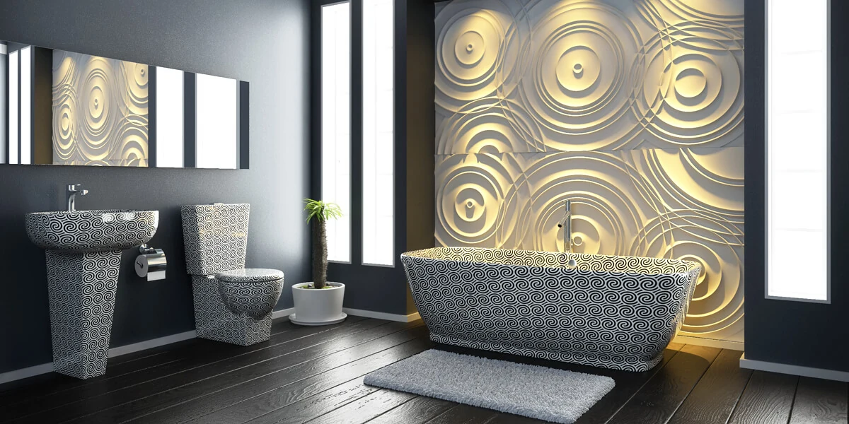 E-Wave Bathroom Suite