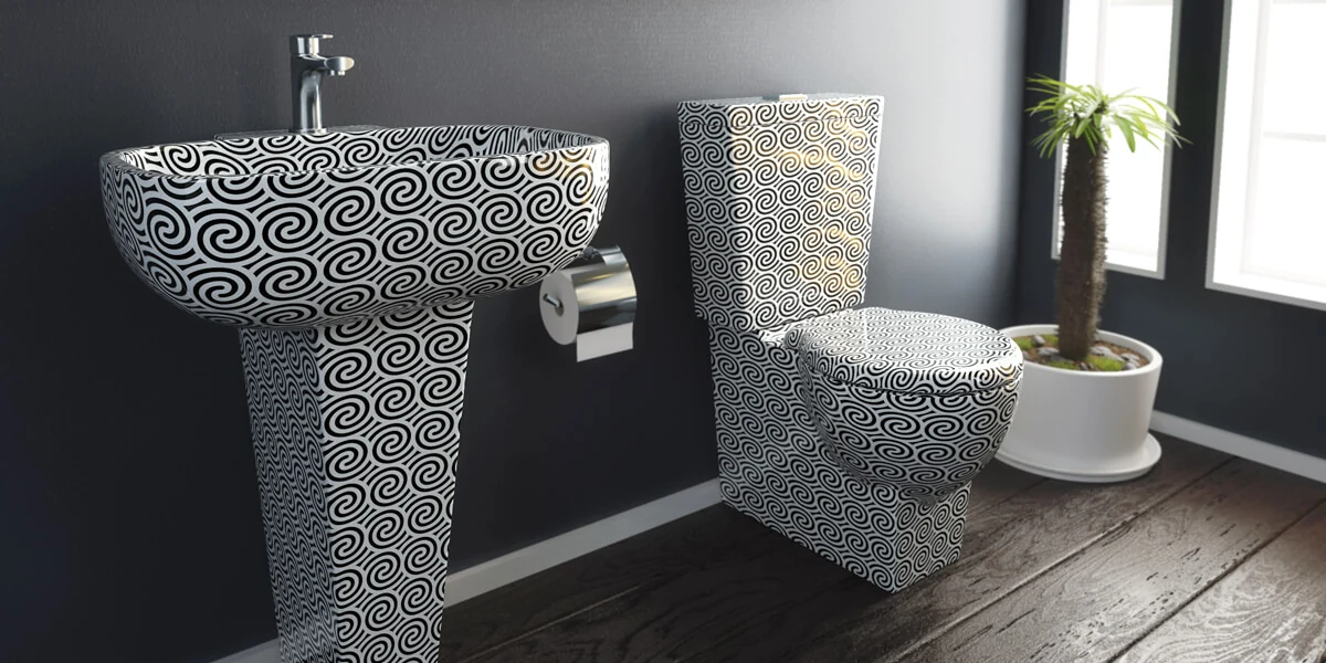 E-Wave Bathroom Suite