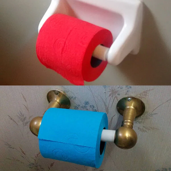 Weird Colored Toilet Papers