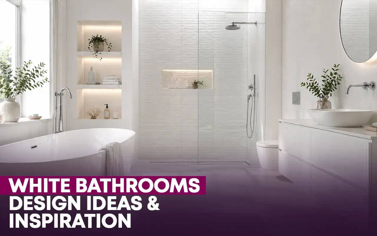 15 White Bathroom Inspirations