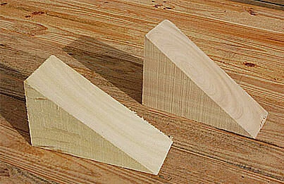 Wood wedges