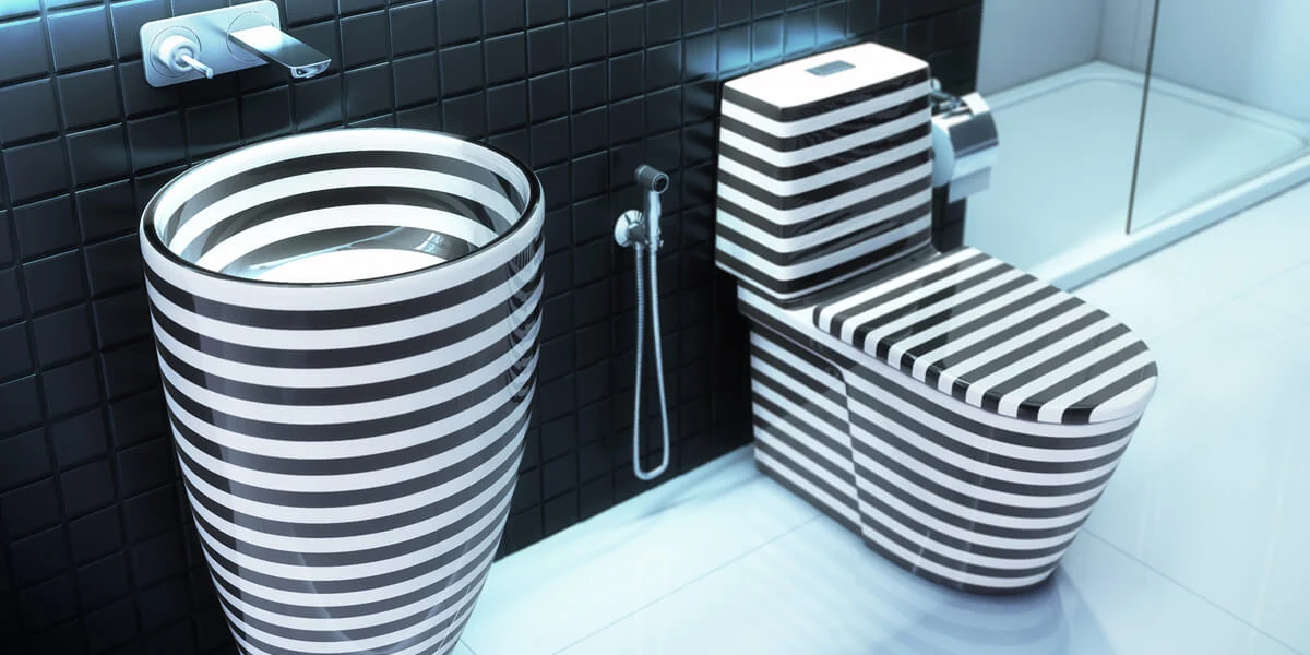 Zebrano Bathroom Suite