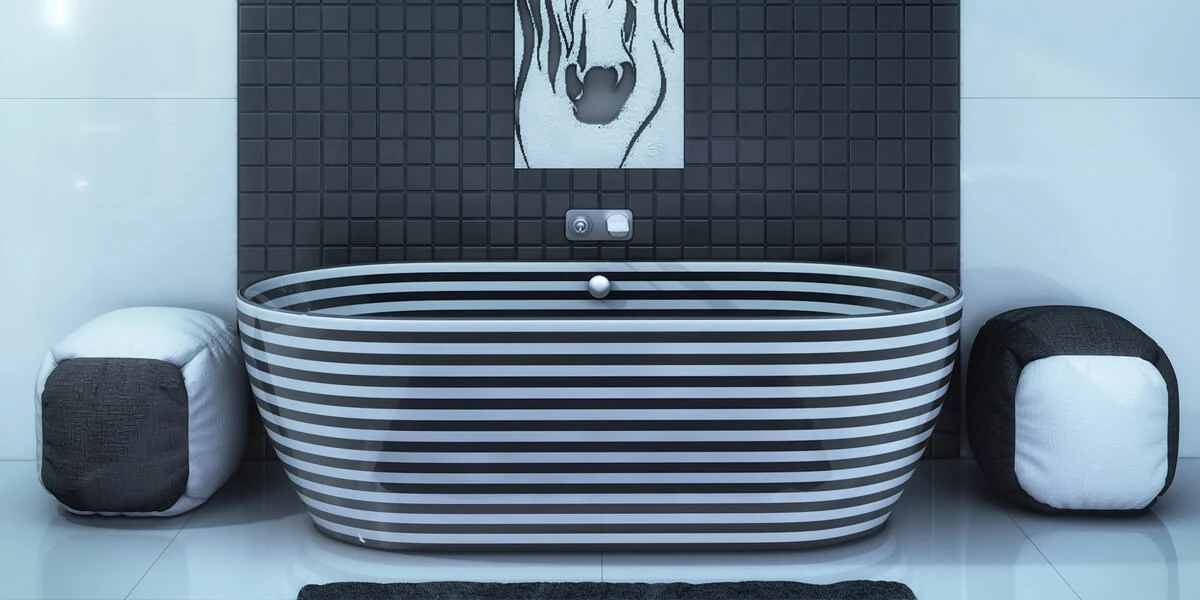 Zebrano Bathroom Suite