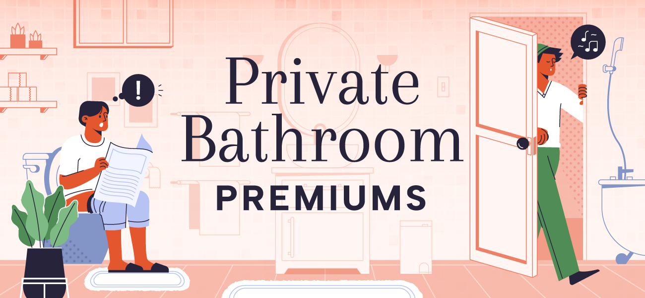 The Cost of Private Bathroom Sharing