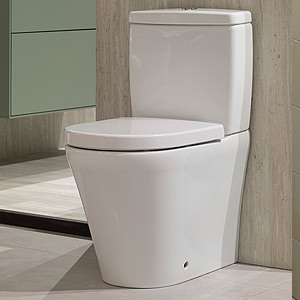 Villeroy And Boch O.Novo Close Coupled DirectFlush Rimless WC Pan With Cistern And Soft Close Seat