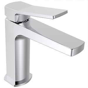 Joseph Miles Atoll Chrome Mono Basin Mixer Tap With Sprung Waste