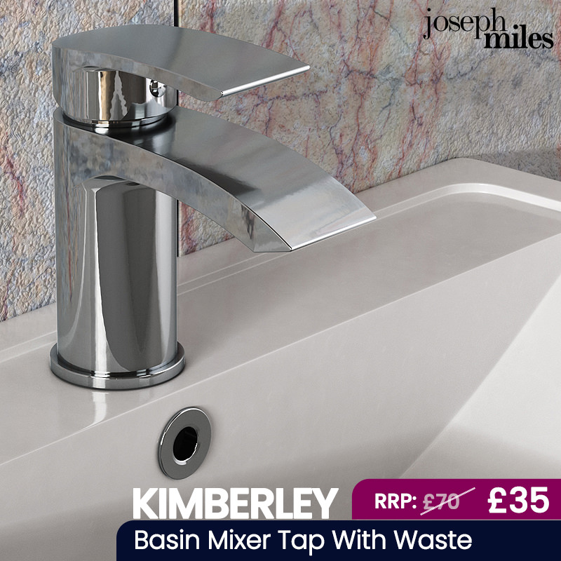 Joseph Miles Kimberley Mono Basin Mixer Tap With Sprung Waste