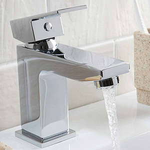 Joseph Miles Lanza Chrome Mono Basin Mixer Tap