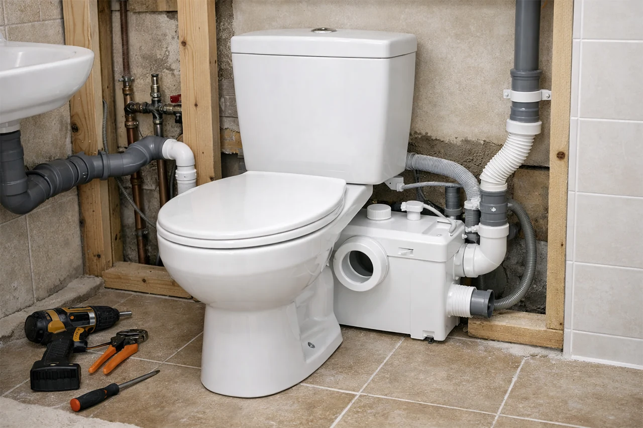How To Install a Macerator Toilet