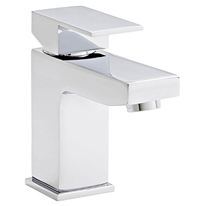 QS Basics Ivy Chrome Mono Basin Mixer With Click Waste