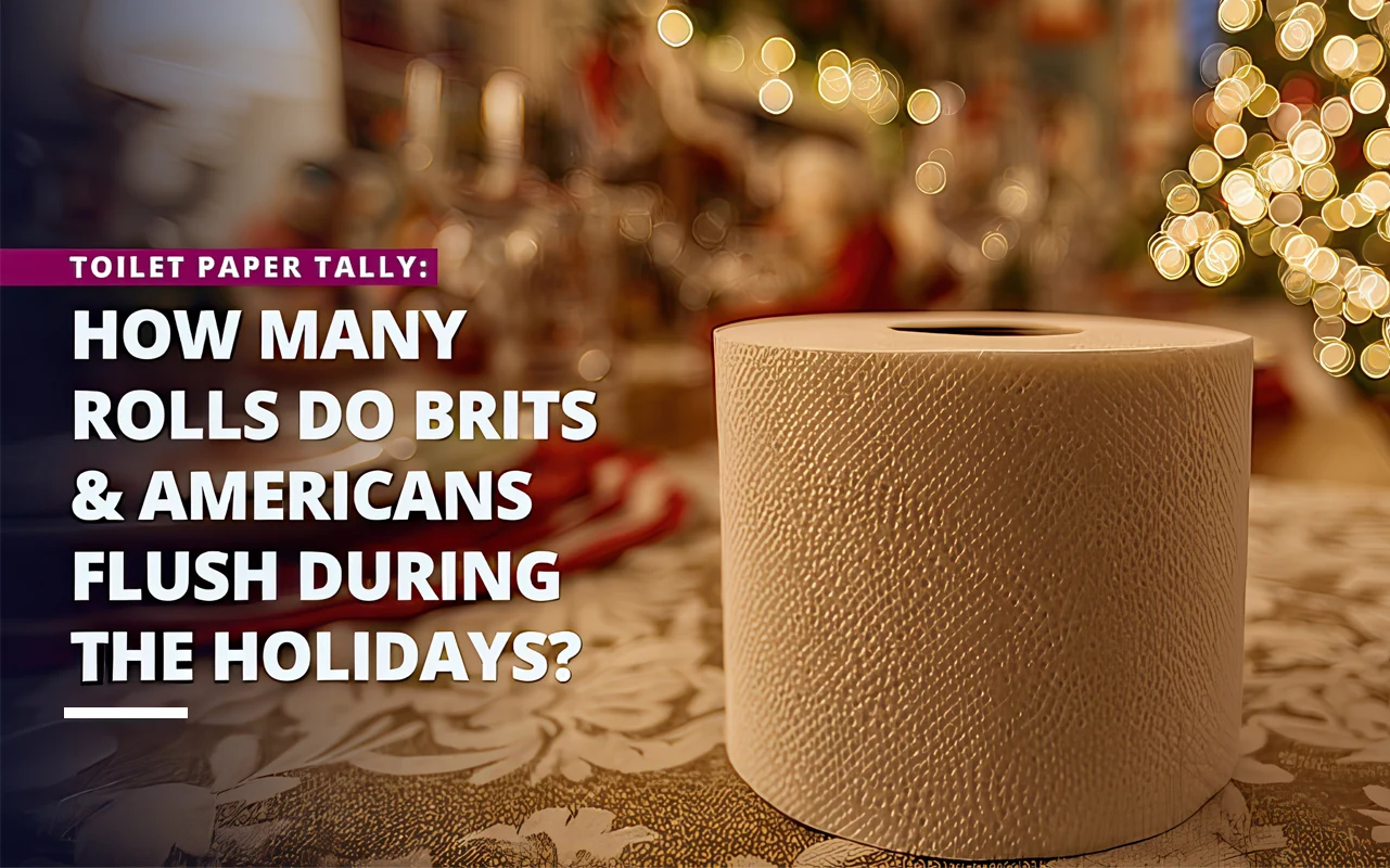 Toilet Paper Tally: How Many Rolls Do the US and UK Flush During the Holidays?