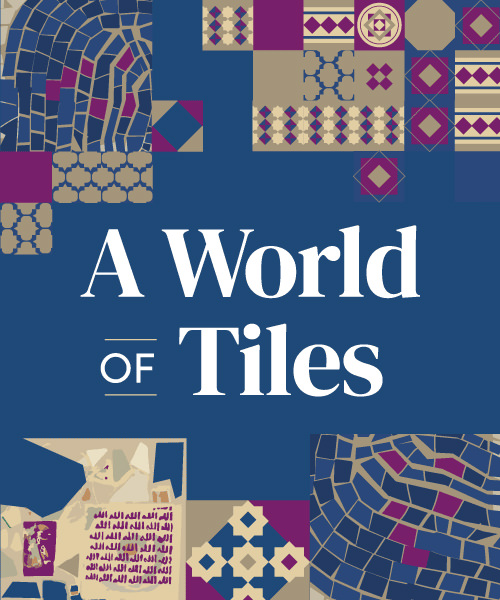 World Map Depicting Tile Designs From Every Country